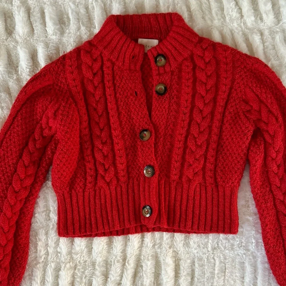 Doen Hermione Sweater in Red - Picture 1 of 15